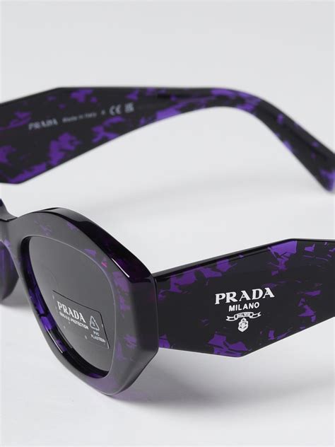 occhiali da sole prada viola|occhiali da sole donna.